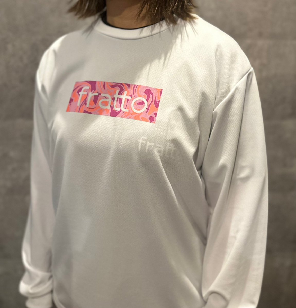 fratt0919's tweet photo. 🎁frattoプレゼント企画🎁

この度、fratto公式LINEを開設しました！

開設記念として、抽選10名様にfrattoオリジナルマーブルロングTシャツをプレゼントいたします！

詳細は下記をお読みください🤲
↓ https://t.co/Zb1WZHEEp0