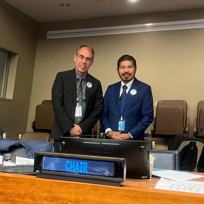 It was a pleasure to catch up with  Mr. Stefan Schweinfest, Director, UN Statistics Division, and Ms. Gabriella Vukovich, President, Hungarian Central Statistical Office and Chair of the 54th Session of the United Nations Statistical Commission, 2023, during the #UN54SC meting.