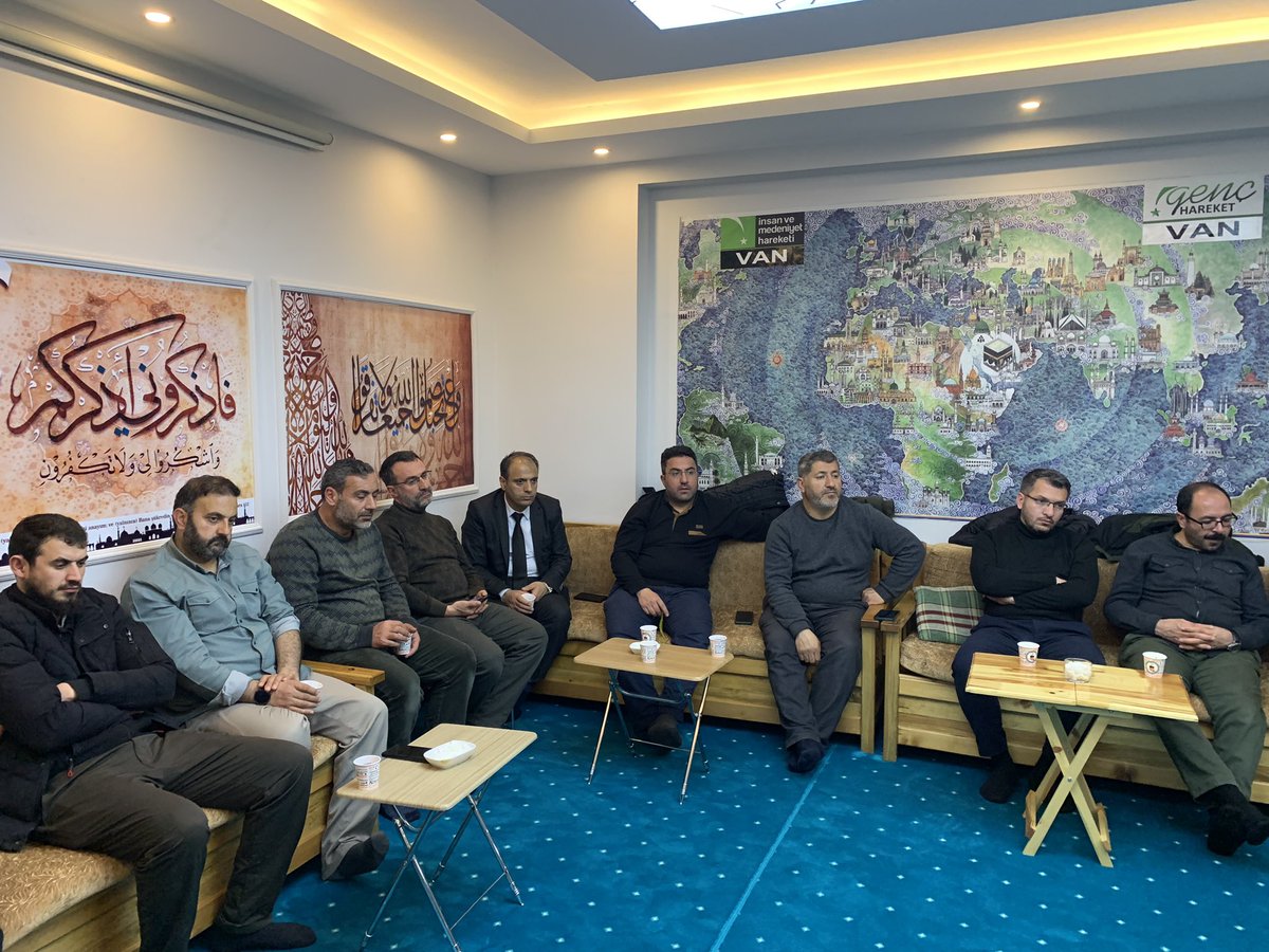 📌 VAN-SDİ TOPLANTIMIZ..!

Van Sivil Dayanışma İnisiyatifi Şubat ayı Mutad Toplantımızı İMH (İnsan ve Medeniyet Hareketi) ev sahipliğinde gerçekleştirdik.

Gündem: #DEPREM
Neler yaptık ve neler yapacağız

#vansdi <a href="/sdi_van/">Van SDİ</a> <a href="/mehmet_uca/">Mehmet Uca</a> <a href="/MemurSenKonf/">Memur-Sen</a> <a href="/Diyanet_Sen/">Diyanet-Sen</a> @EmiriSacit