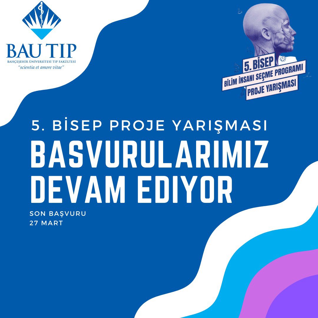 BisepProje's tweet photo. 👉🏻Bu yıl https://t.co/XjTojDcxZz düzenlenecek olan BİSEP Proje Yarışması'na hala başvurmadınız mı? Tüm lise öğrencilerinin başvurabileceği bu bilim macerası sonunda birçok ödüle sahip olabilirsin. Hazırladığın projeyi 27 Mart tarihine kadar bize yollamayı unutma! https://t.co/nqf2E65GBS