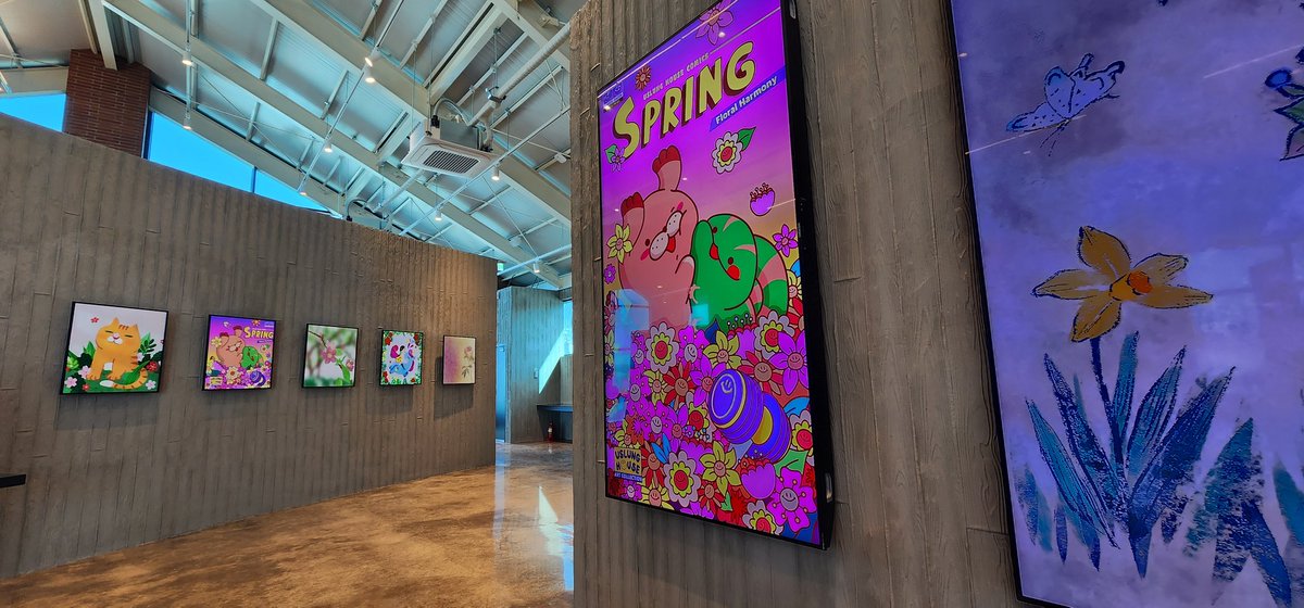 <Floral Harmony Exhibition>
2023. 3. 2 ~ 3. 17
용인 에스티아 전시가 시작되었어요!
싱그러운 봄내음 맡으로 오세요😃👍

@K_HeritageNFT
<a href="/nfeta_artspace/">APoT</a> 
#K_HeritageNFT #NFETA #Estia
#FloralHarmony #uslunghouse #nfts