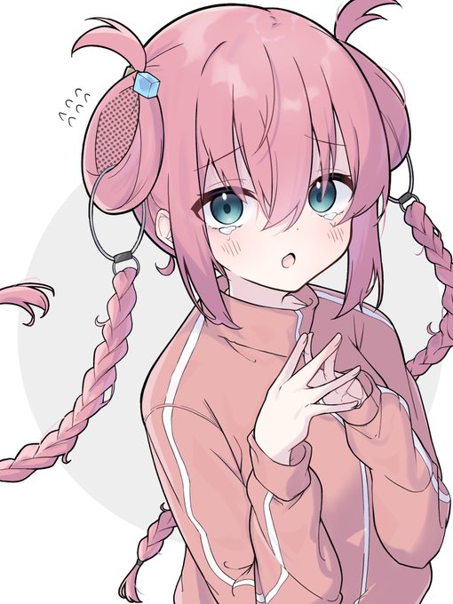 単行本扉絵の髪型かわいかったひとりちゃん絵 #ぼっち・ざ・ろっく 