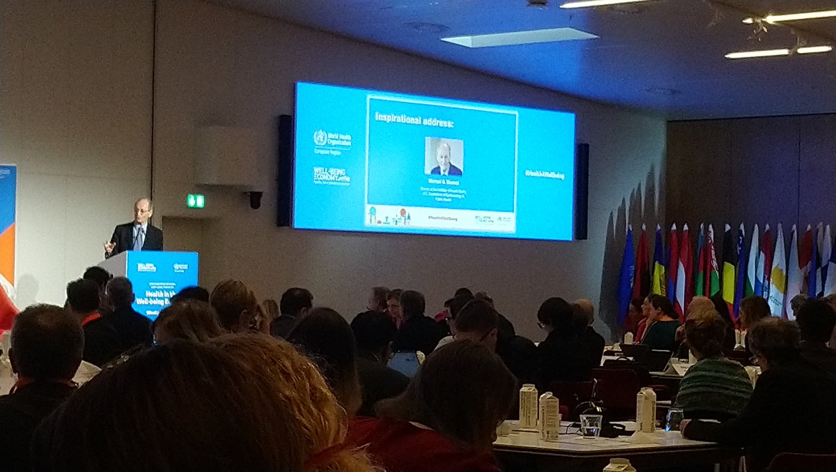 "We have the knowledge and means to address health equity, but do we have the will?" 
<a href="/MichaelMarmot/">Sir Michael Marmot</a> <a href="/WHO_Europe/">WHO/Europe</a> #Health4Wellbeing