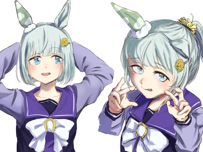 ボブセイちゃんとポニテセイちゃん 