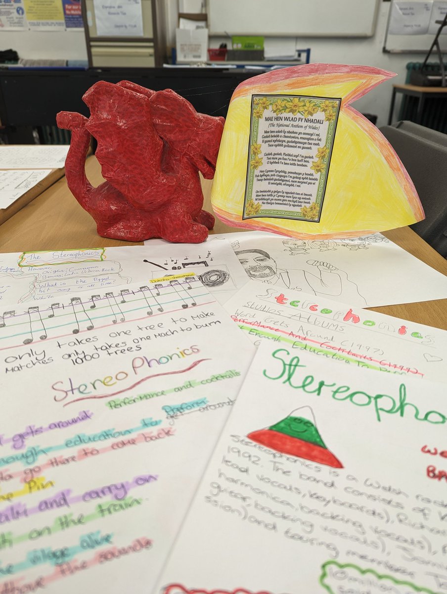 SRG_Music's tweet photo. KS3 pupils have been learning all about Welsh Music this week #welshweek #DyddGwylDewi https://t.co/tqiuhFIaGN