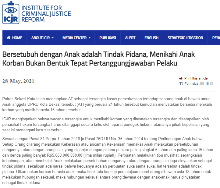 Rikosatria121's tweet photo. Ada berita tersebar kalau david (17thn) sering berhubungan badan dgn Agnes(15 Thn).

Seks umur 17 (dewasa) terhadap 15 (di bawah umur), mau suka sama suka sekalipun tetap pidana seks di bawah umur

@DivHumas_Polri @CCICPolri @ListyoSigitP https://t.co/Hm1v0lkLdP