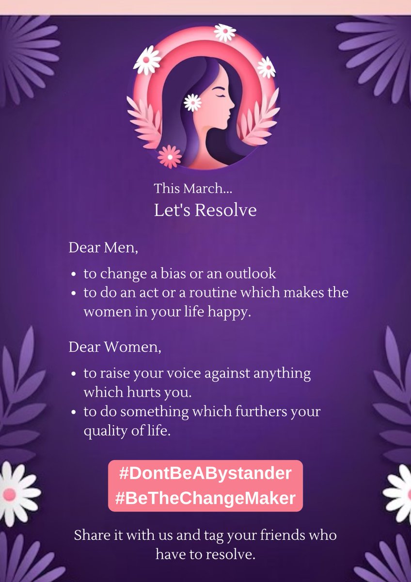 dcpmadhapur_cyb's tweet photo. #DontBeABystander
#BeTheChangeMaker
#ThursdayThoughts
#WomensMonth
@ts_womensafety https://t.co/ZVXVk1lJKU