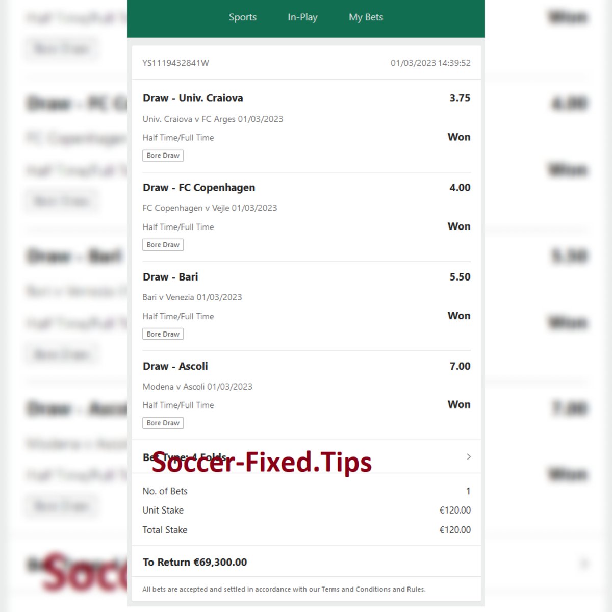 Fixedma93730941's tweet photo. WINNING FIXED MATCHES !
VISIT OUR SITE ! https://t.co/iZHgmpkyUo
#fixedmatches #inplay #FOOTBALLTIPS #bettingtips #1xbet #skybet #challenge #bovada #BTC #news #bet365 #soccer #fixedmatches #freematches #ccer365 #tips #Football256 https://t.co/du2t8jIAOW