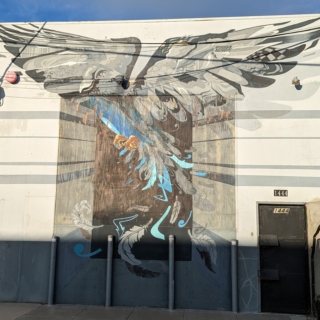 bayviewhillsf's tweet photo. Another beautiful artwork by Egbert Street. We will continue to highlight the artworks in Bayview in March as well. Cheers!! https://t.co/xCJjqDKfik https://t.co/g9H9sQk4tv