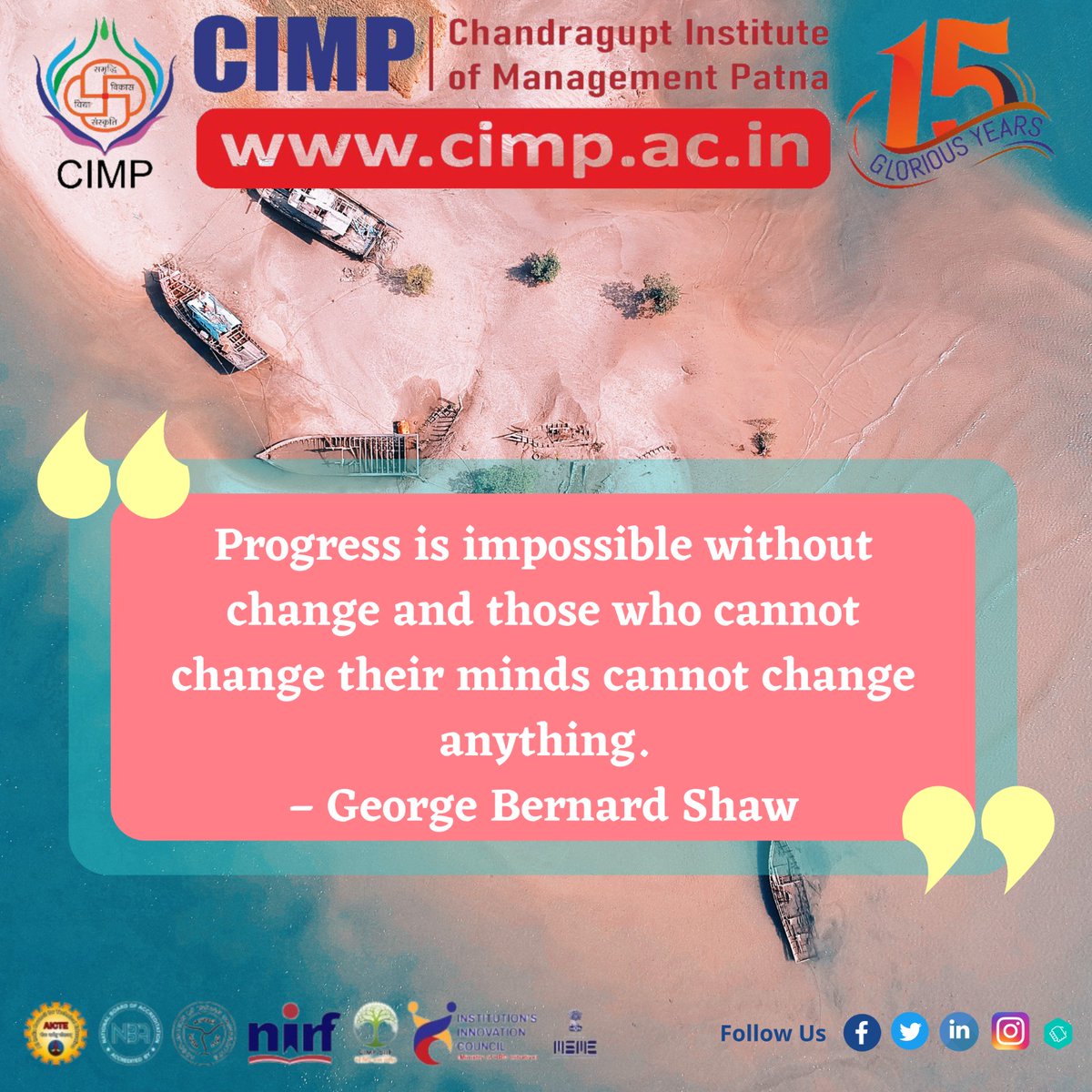 Chandragupt Institute of Management Patna (CIMP) tweet media