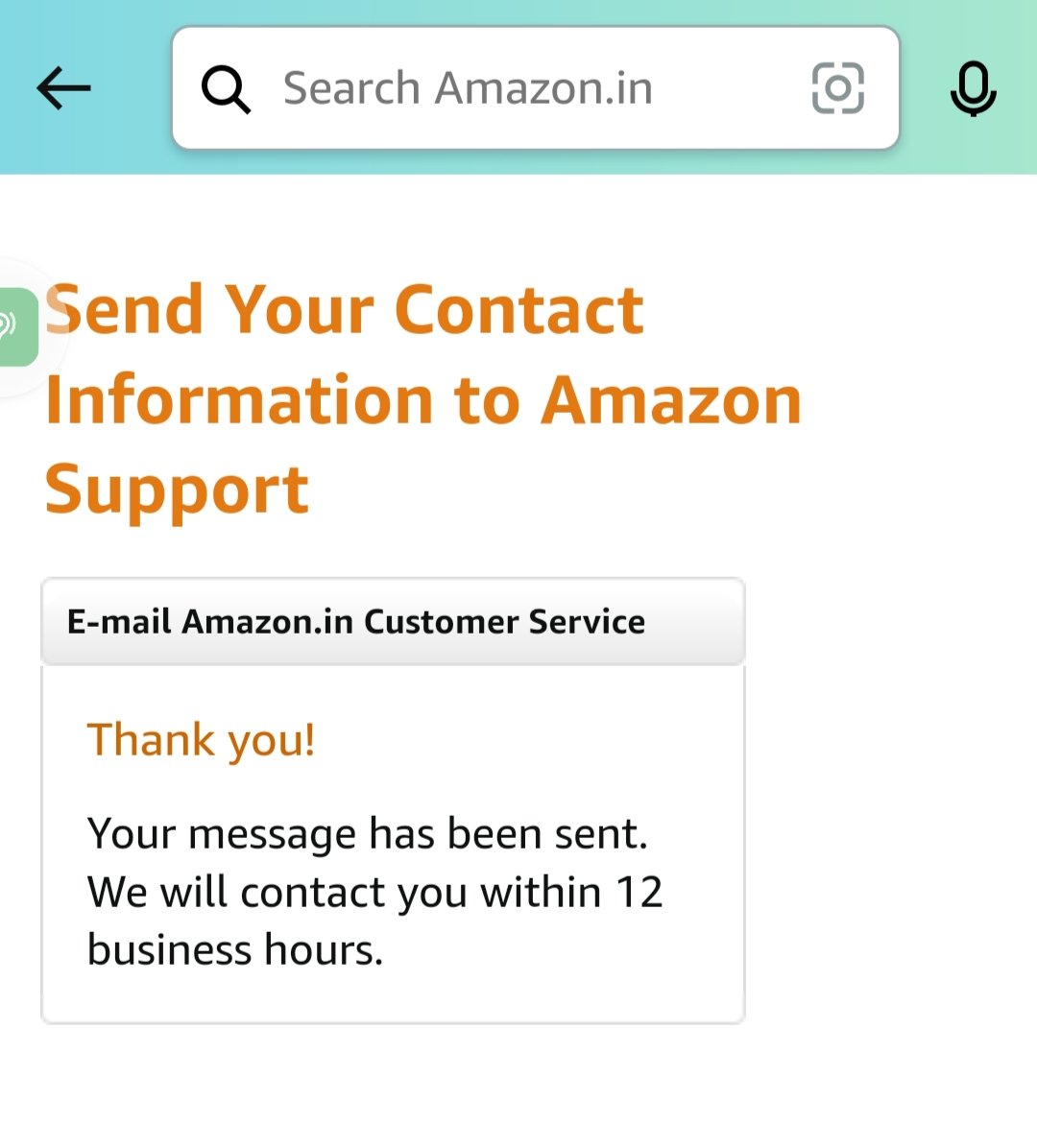 Suresh1389's tweet photo. @AmazonHelp Details submitted but i know my issue will not be solved. I am not at all hopeful now. https://t.co/mE1VnMR5cv