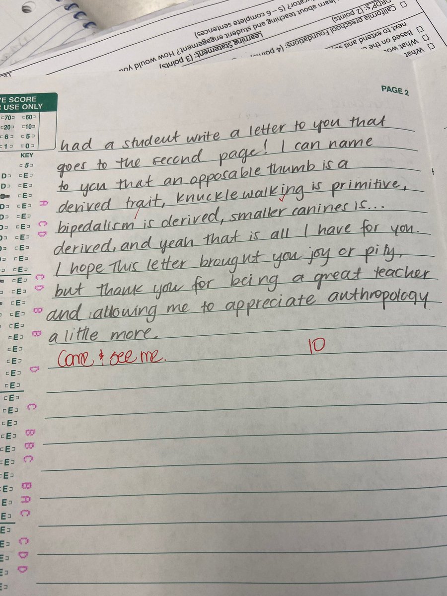 aafflwrs's tweet photo. when i didn’t study for a test in college and wrote my professor a note instead https://t.co/hki5AhHJ2Y