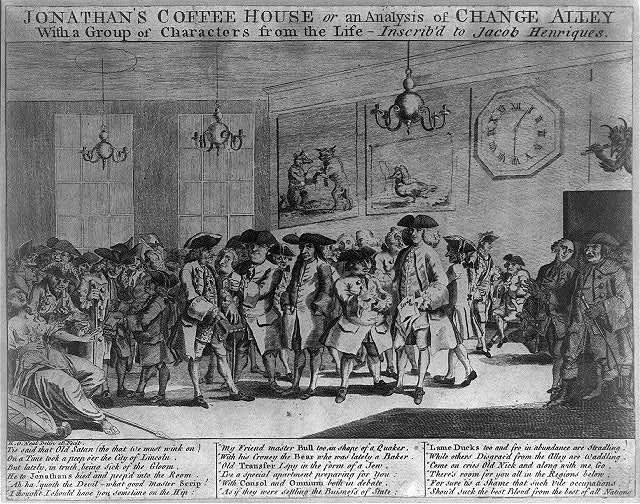 The first coffeehouse in Europe was founded in the 1640s in Venice and over the next decades they ap