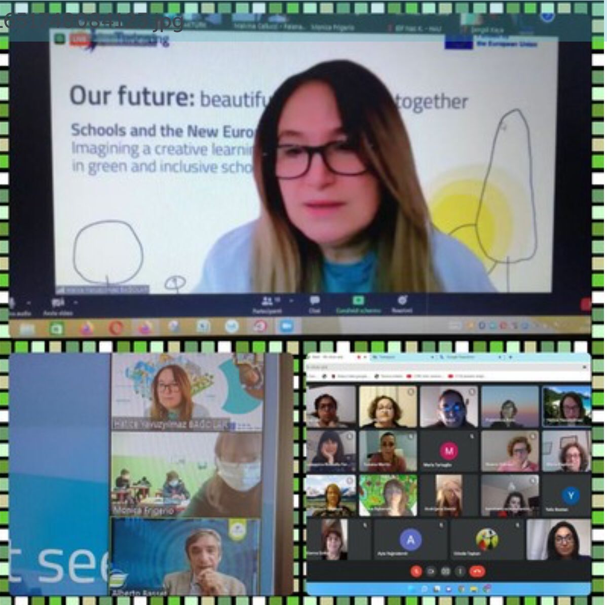 eTwinning_ist's tweet image. İl MEM ev sahipliğimizde İtalyan Çevre Bilim Profesörü Albert Bassed&apos;in seminer verdiği,&apos;Geleceğimiz Güzel,Sürdürülebilir,Birlikte&apos; eTwinning Temasını temsil eden &apos;GREENWONDER&apos; Projemize bir ödül de Portekiz&apos;den gelmiştir.Tebrikler Bağcılar Mentörümüz Değerli Hatice Yavuzyılmaz👏