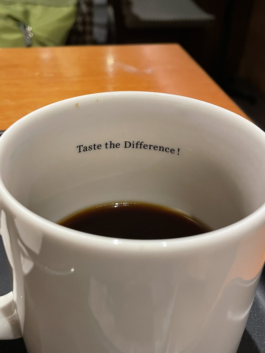 #タリーズなう 
#tastethedifference