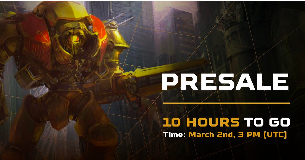 #CustoFinance #Presale- 10 HOURS LEFT!!! 

💎OG and WL owners should quickly provide your wallet address prior to 1PM UTC today.
👉 discord.gg/pnPbmBdsF8
#Presale: Mar 2nd, 3PM UTC
$CUS #Arbitrum #Arbitrumgems #RealYield