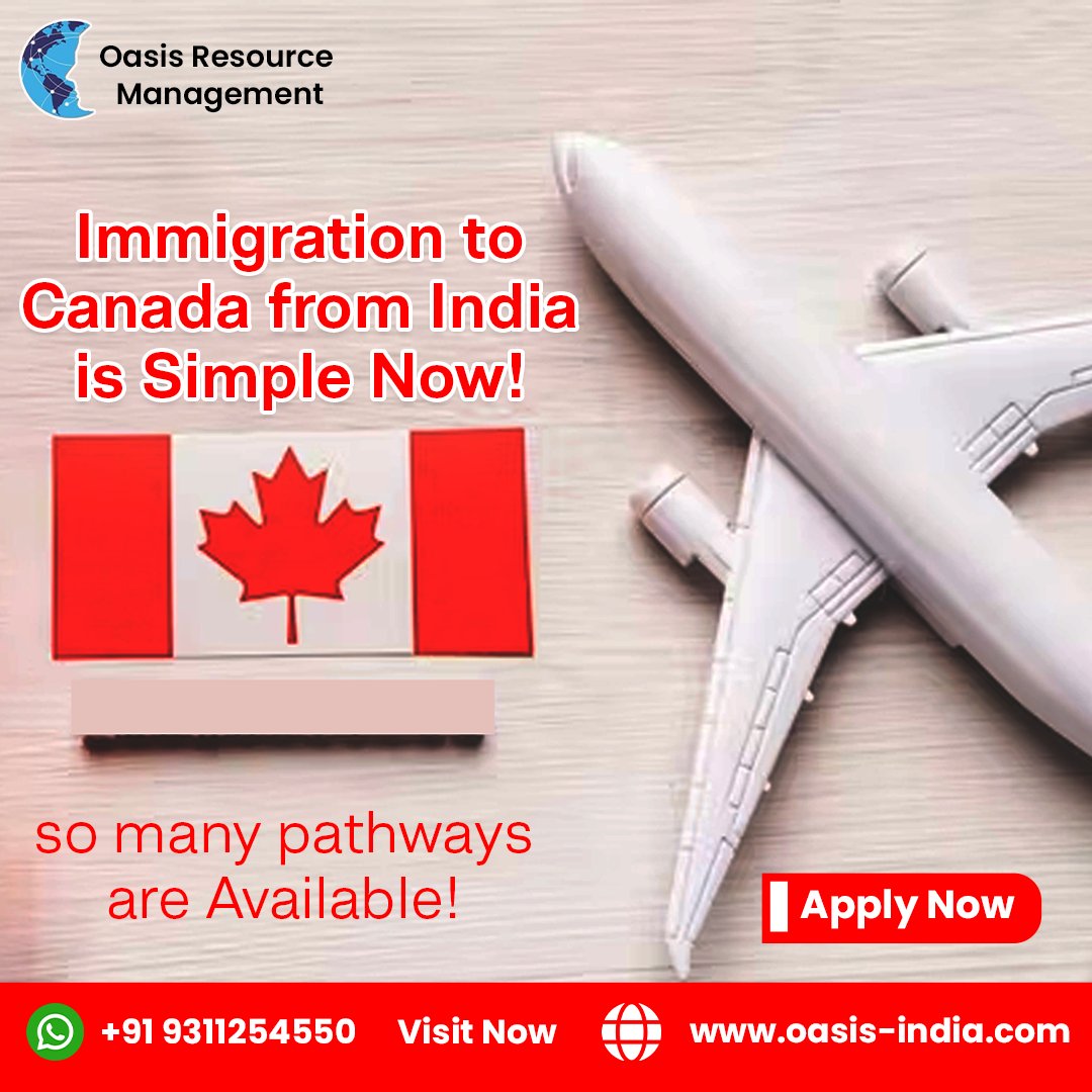 oasisvisas's tweet image. Immigration to Canada from India is Simple Now! 
So Many Pathways Are Available!

The sooner you start the visa approval process the better! 
For more details, visit: oasis-india.com
#expressentry #expressentrycanada #ExpressEntrySystem #PNP #canadapnp  #canadaimmigration