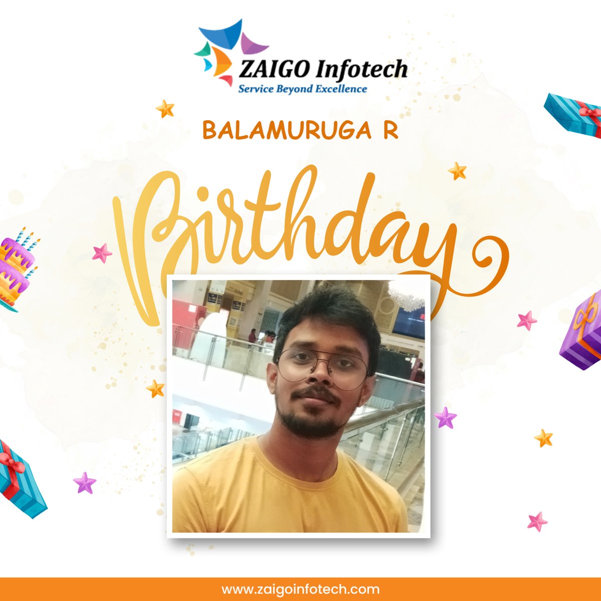 Zaigoinfotech's tweet photo. Cheers to another year of being the go-to person for all the tough coding questions! May your birthday be as bug-free as your code.
#birthday #happybirthday #birthdaycelebration #partytime #anotheryear #blessed #grateful #makingwishes #growingolder #ageisjustanumber https://t.co/HwX3673wh6