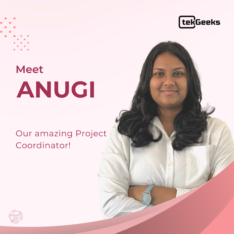 tekgeeks's tweet photo. We're celebrating #WomensHistoryMonth by putting the spotlight on the brilliant women who make up our team.

Anugi has years of experience in managing projects of all sizes and complexities so you can rest assured that yours is in good hands.

#WomeninTech #TekGeeks #GirlPower https://t.co/rEzylnyddE
