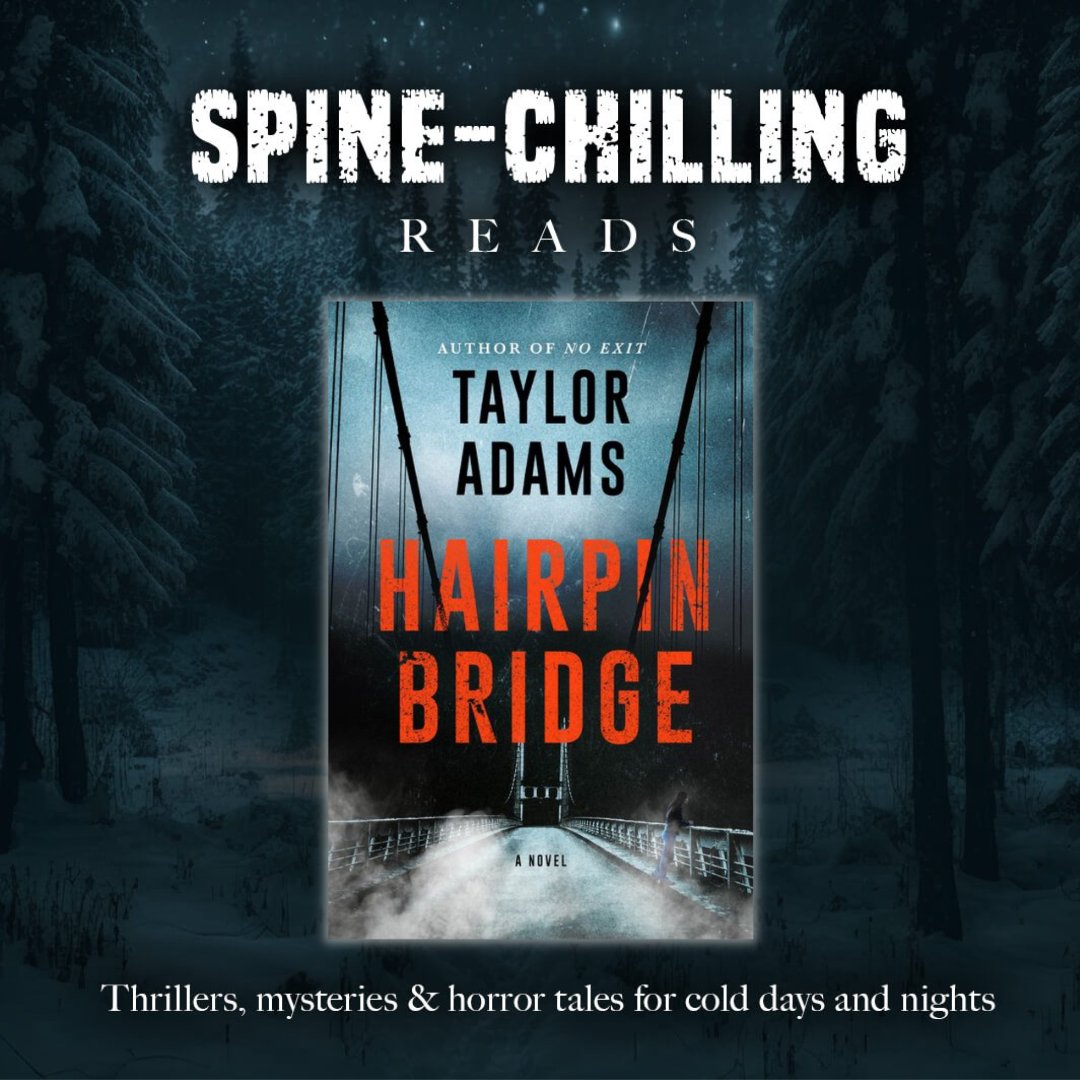 Tadamsauthor's tweet photo. Starting today, for the month of March, the e-book edition of HAIRPIN BRIDGE is only $2.99! Download your copy now and get an excerpt of my newest thriller, THE LAST WORD, which publishes on April 25!
https://t.co/K1Ks6B4H0m https://t.co/FPs8nVLcED