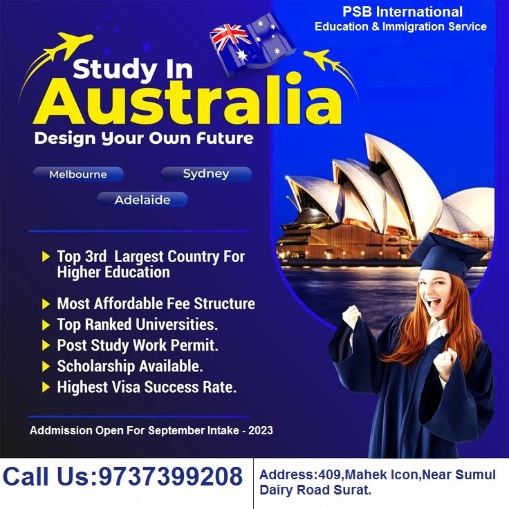 PSBInternation2's tweet image. #australiaa
#studyinaustralia 
#fasterprocess
#easygetPR 
#besteducation
#5yearworkvisa 
#AddmissionOpen 
#psbinternational