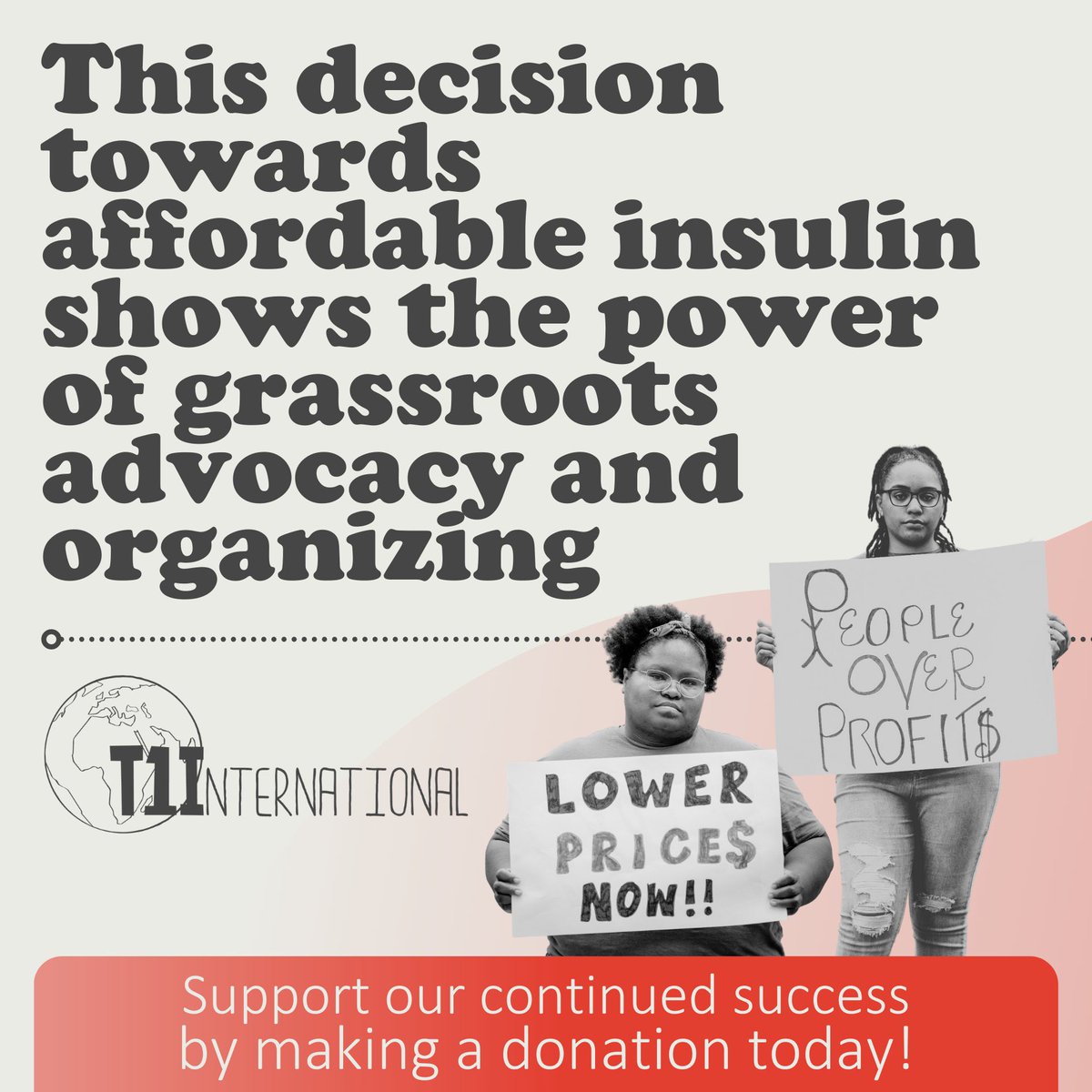 As a result of our advocacy, <a href="/LillyPad/">Former Account of Eli Lilly and Company</a> has announced that over the course of 2023, they are reducing the list prices of various insulins. This decisions shows the power of grassroots advocacy. We urge everyone to continue advocating — don’t let this decision stop you #insulin4all