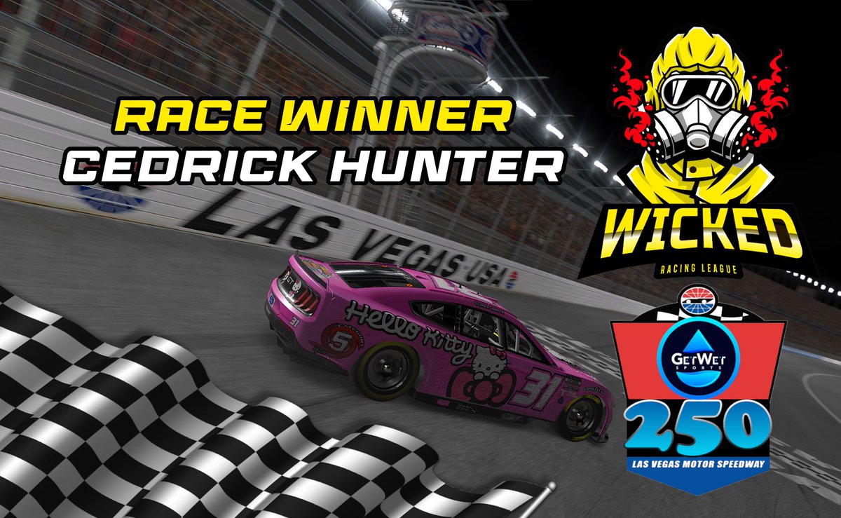 WickediRacing's tweet photo. Overall a very clean race for the @GetWetSports 250 at @LVMotorSpeedway
@Bazinga_Hunter takes the win after a very strong run!
No point race next week, just our “All Star” event!
#WeAreWeekend | @FreekyFast | @TheButtKicker https://t.co/XT88qQzesh