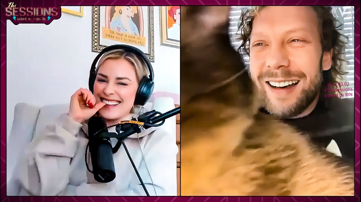 🥯☕️ Just finished a big job and I treat myself by watching this video! I could listen to you guys talk all day😌 And, Dobby definitely has an amazing ability to distinguish Canadian voices 🐈😆💕︎

youtu.be/VrtRLB-UGdM

#ReneePaquette #KennyOmega 
#TheSessions #Dobby