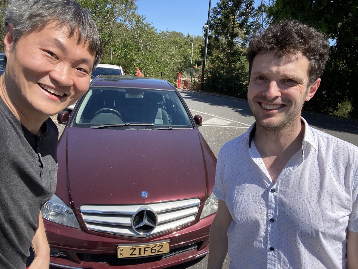 Jingwei_Hou's tweet photo. Absolutely amazing to catch up for beer, glass science and ZIF62 with Tom here at UQ! https://t.co/xerpVpD8gD