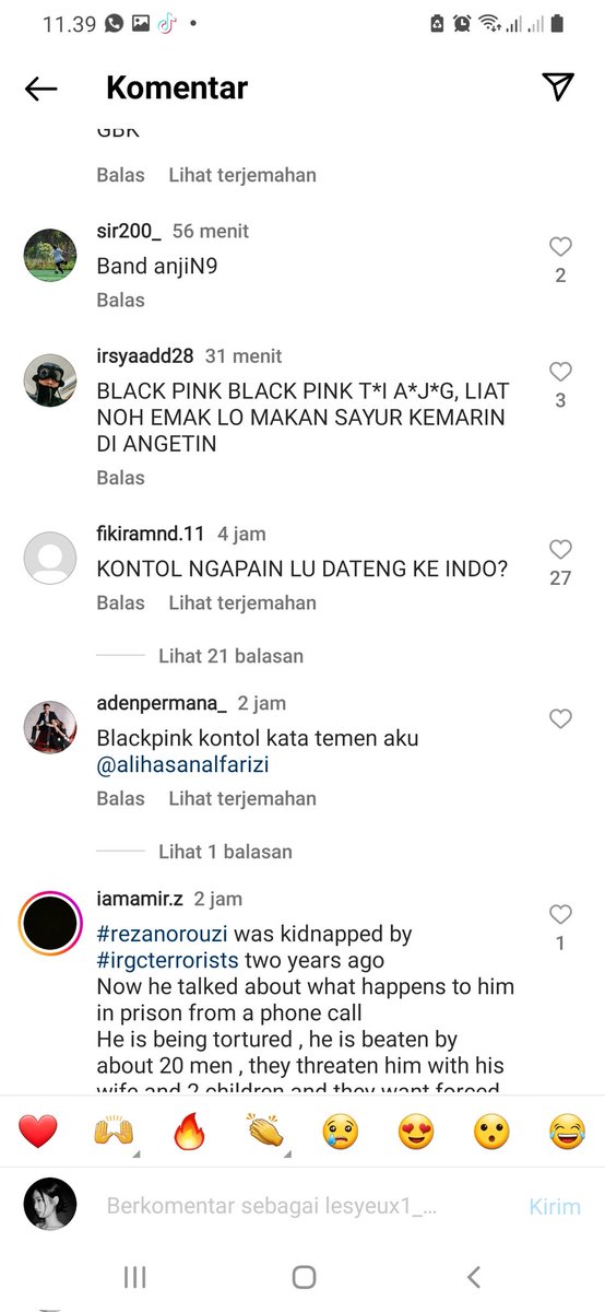 Askrlfess's tweet photo. [askrl] Malu banget liatnya ini fans bola pada nyerang IG Blekping gara² pertandingannya dibatalin padahal kalo mau nyalahin ya salahin Promotor bolanya karena kalah cepat ngebooking tempatnya 🥲😭
https://t.co/tnZWvd7OKS