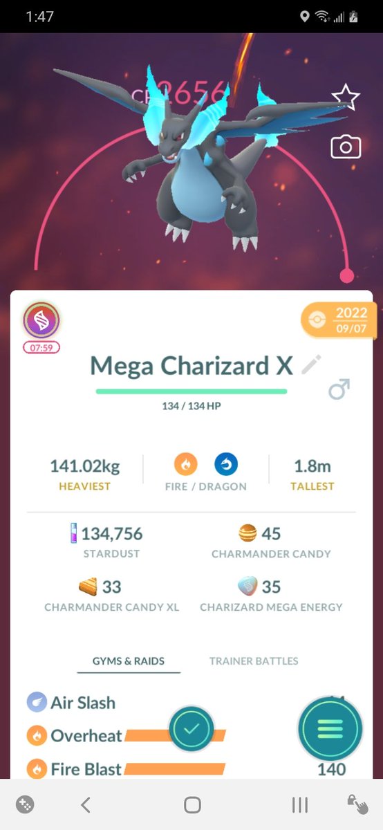 SentaiRanger1's tweet image. These are wins from today. I wanted them all and I got them all! #PokemonGo #PokemonGoRaid #PokemonGoMegaRaid #Tornadus #Charizard