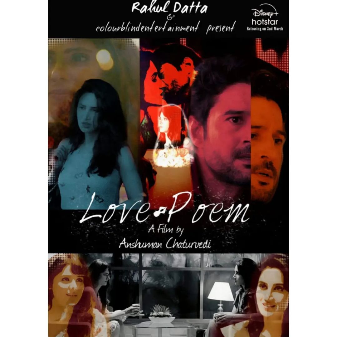Short film #LovePoem (2023) by #AnshumanChaturvedi, ft. @RK1610IsMe @SmitaGondkar & @KashyapOnima, now streaming on @DisneyPlusHS.