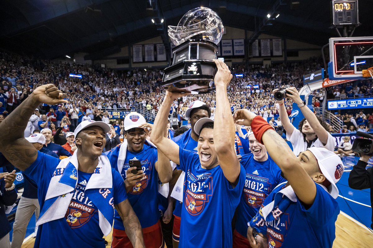 Death, taxes, and Kansas winning the Big 12