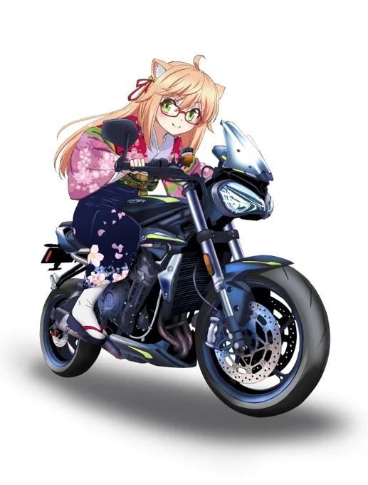 skebではこんなの描いてますよ。バイク以外の依頼も大歓迎だよ～ 
