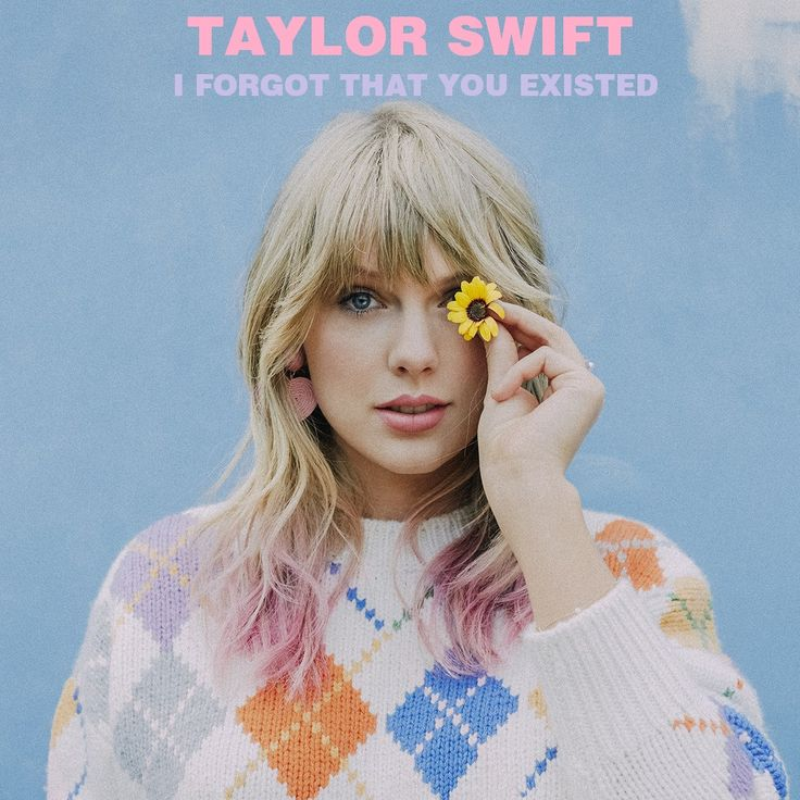 Who Is Taylor Swift's I Forgot That You Existed About?