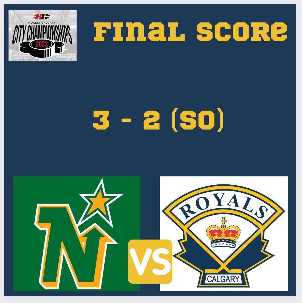 Northstars take game 1 in a shootout.  

🚨 Reimer and Budra
🍎 Dievert and Woodward 
🍏 Delf and Epple.

Game 2 
🗓 Saturday March 4th
⏰️ 3:15 pm
📍 Max Bell - Ken Bracko Arena
🆚️ <a href="/NS_U18AAGold/">Northstars U18AA Gold</a>