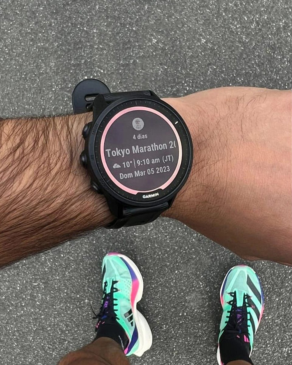 GarminMexico's tweet photo. 🏃♂️Más motivación y visión de tu siguiente objetivo de carrera o ciclismo con el Widget de carrera ☀️ Panel solar en la muñeca con #Forerunner955solar
📷 Armando Ubeda
#Garmin #ForerunnerForRunners
#ForerunnerParaRunners https://t.co/dPspLtkWJ4