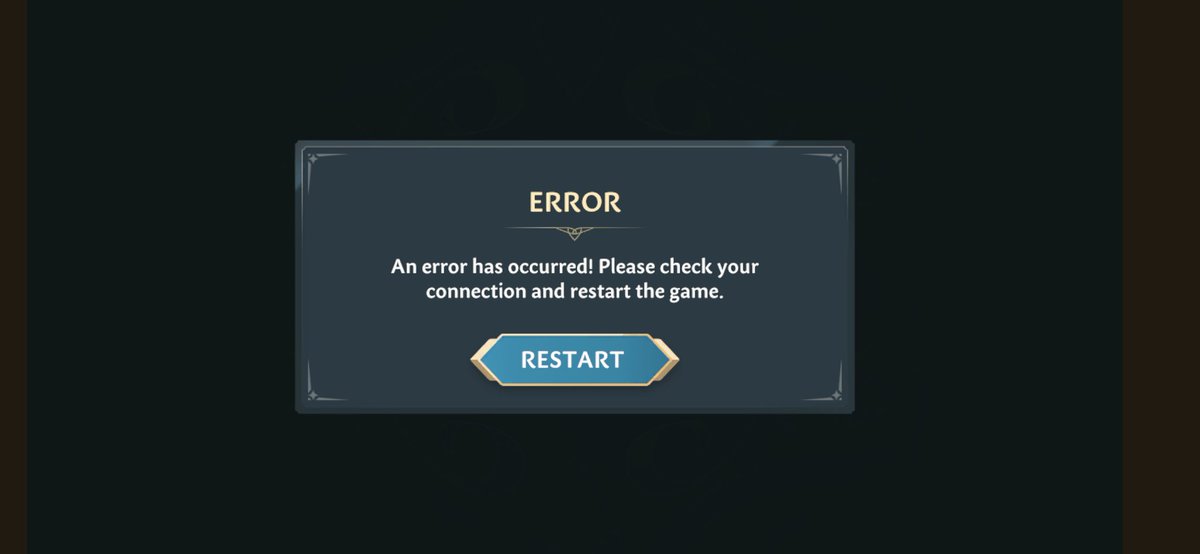 nonameden's tweet photo. @LOTRHeroes That's what you will get after one day, no longer can I use my account. EA standard quality 😔 https://t.co/xFwMs8xEqc