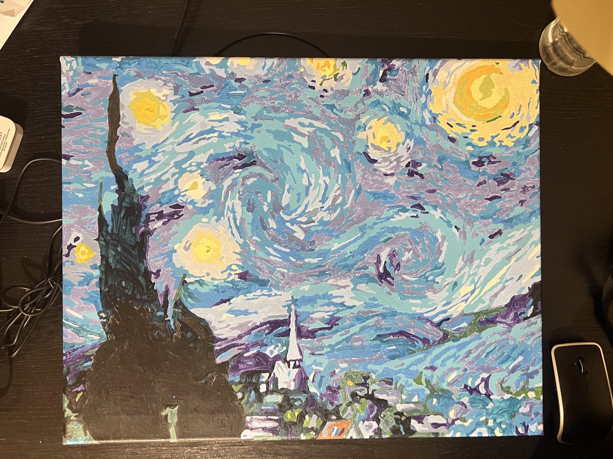 manea_cosmina's tweet image. Am I the only one finding #painting #bynumbers really fascinating and de-stressing?