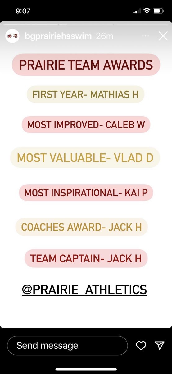 PHS and BGHS Swim Teams tweet media