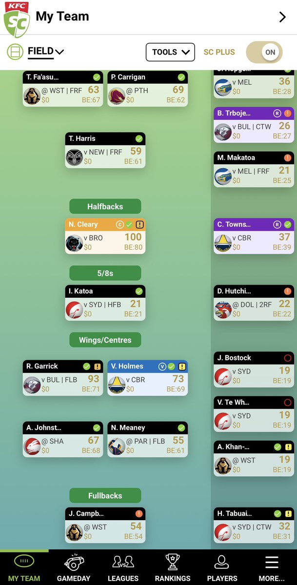 Thoughts and prayers. It feels like sending your first kid to school. #supercoach <a href="/SuperCoachNRL/">SuperCoach NRL</a>