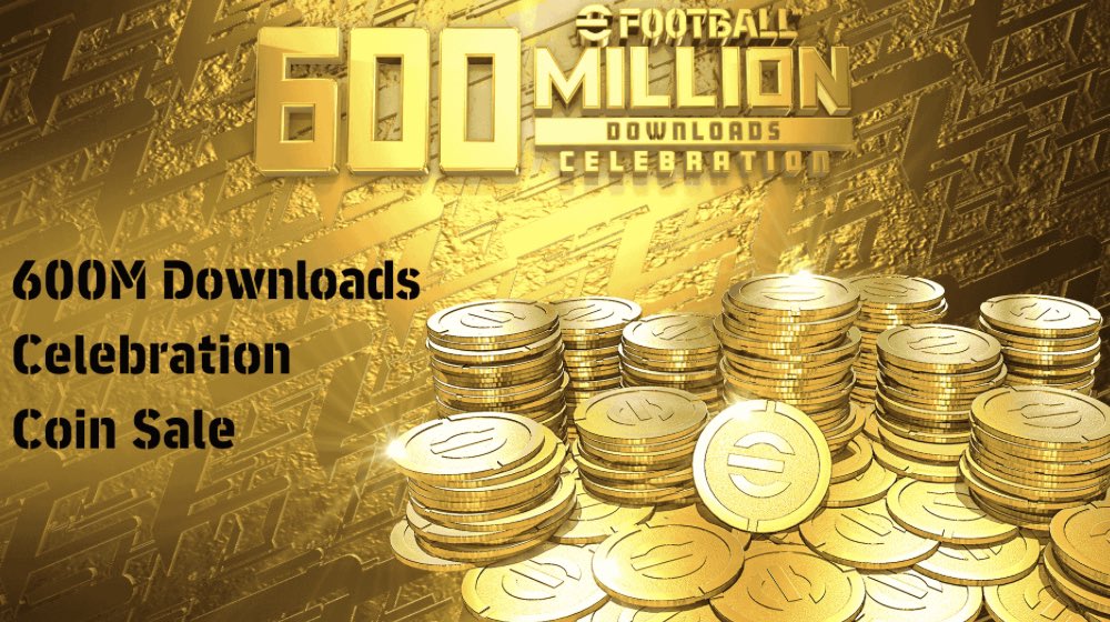 eFootball 2023 celebrates 600 million downloads