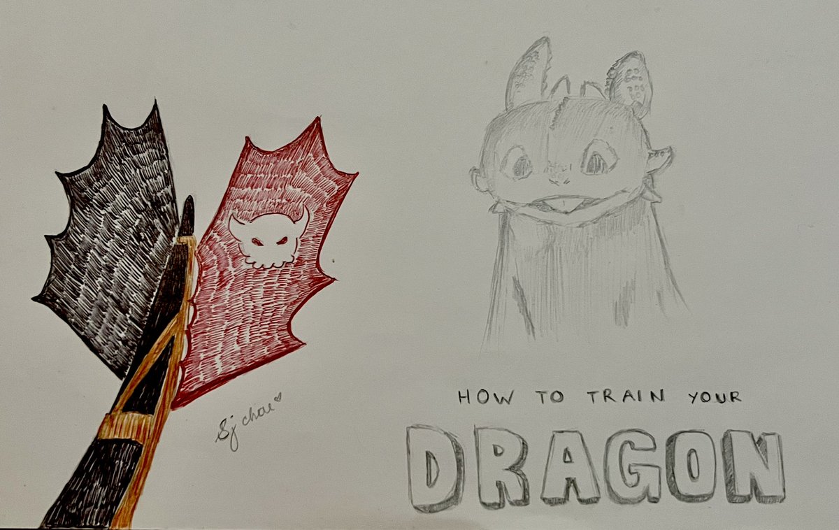 Filling up my sketchbook

#httyd
#howtotrainyourdragon
#toothless