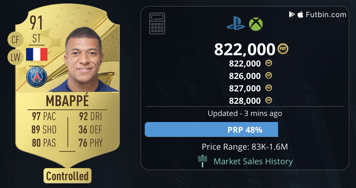 igvaultes's tweet photo. Mbappé is the best player under  1M

Recharge your FIFA 23 Coins
and Get you own Mbappé
⬇️
https://t.co/z8Yv7GjEXG

#iGV #iGVault #FIFA23 #Mbappe https://t.co/500IcsyoPw