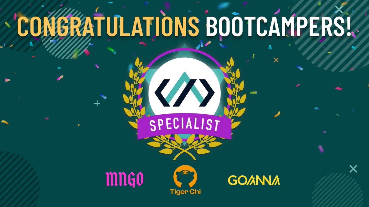 algo_foundry's tweet photo. 🌟Excited to announce that #AlgoFoundry has completed a successful in-house bootcamp in collaboration with @TigerChiClub @al_goanna @yieldling🌟
🎓Congratulations to our new batch of @Algorand certified #developers💯
#blockchain #Algorand #certifieddevelopers #techtraining #Web3 https://t.co/fA6lcs1U2G