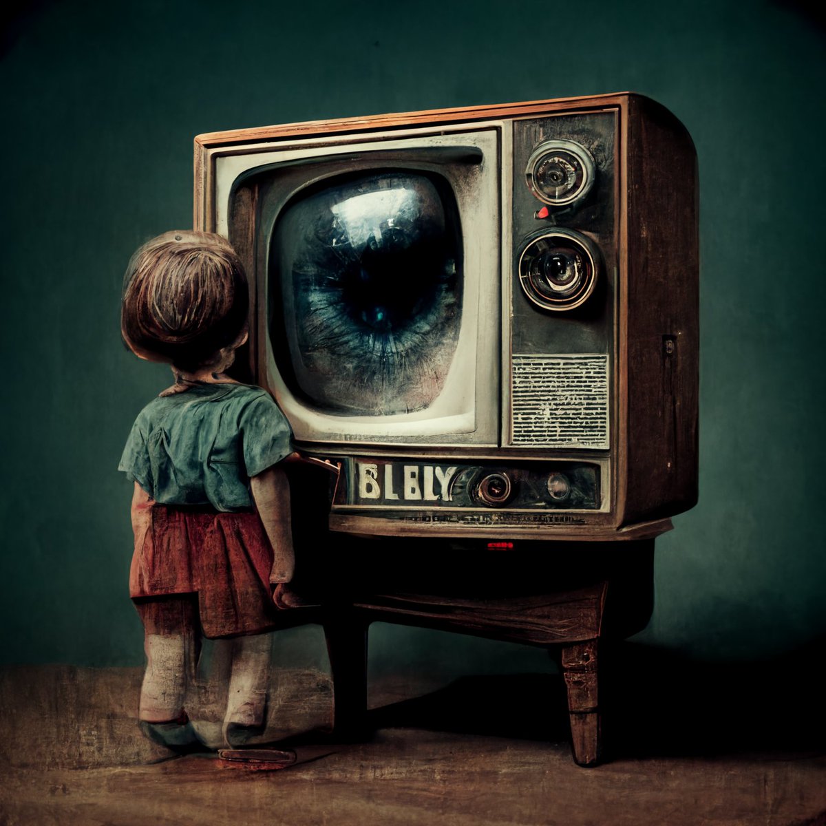 If I gotta go blind I'mma do it for the love of all television kind. And that's fine, and that's fine....
#aiart #midjourney #mediatransmutation