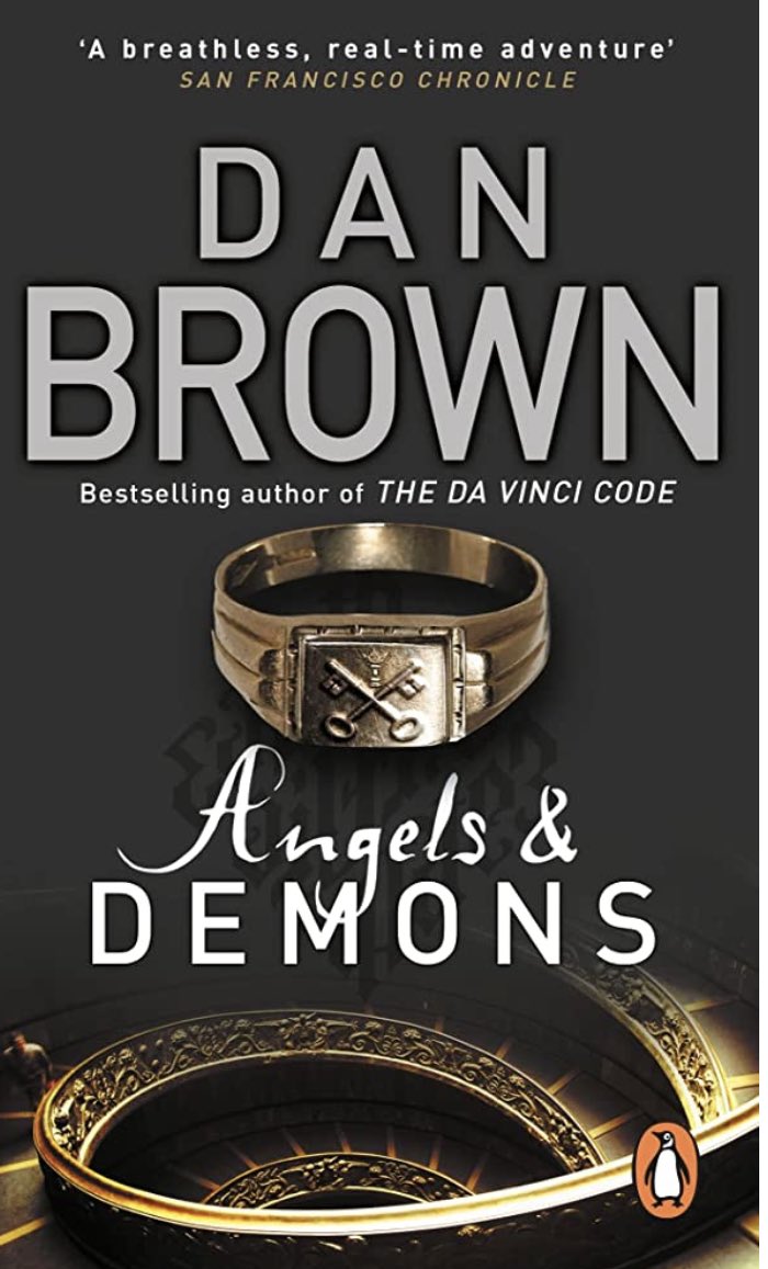 Completed Angels and Demons by #danbrown. A #Religiousmystery  #thriller which keeps the reader guessing till the last page. Once started reading, you can’t put it down without completing.