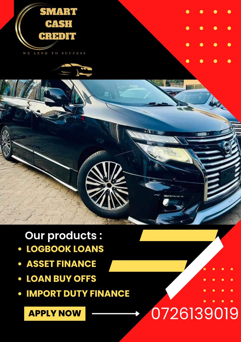 spzjohnny's tweet photo. #MainaAndKingangi
#LOGBOOK LOANS
#CAR /ASSET FINANCE
#BUYOFF LOANS
#IMPORT DUTY FINANCE
call 0726139019 to apply
#ericomondi
#matiangi
#chinasquare
#electionresults2023 #protest
#SayNoToLGBTQinKENYA https://t.co/Ou3i6gs3vz