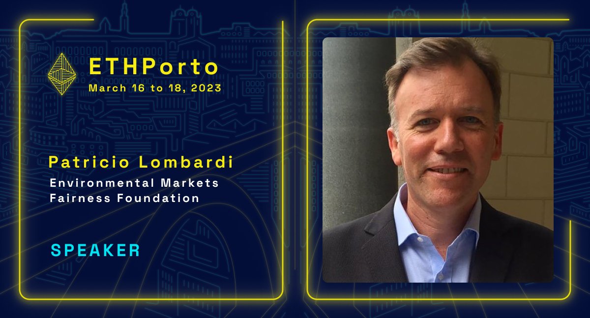 A check-up on Planet Earth 🩺

<a href="/patlombardi/">Patricio Lombardi</a> from the Environmental Markets Fairness Foundation will join us at ETHPorto to talk about “Political Re-Evolution towards Planetary Health” 🌱

 🎟️ Get your ticket today: ethporto.ticketh.xyz