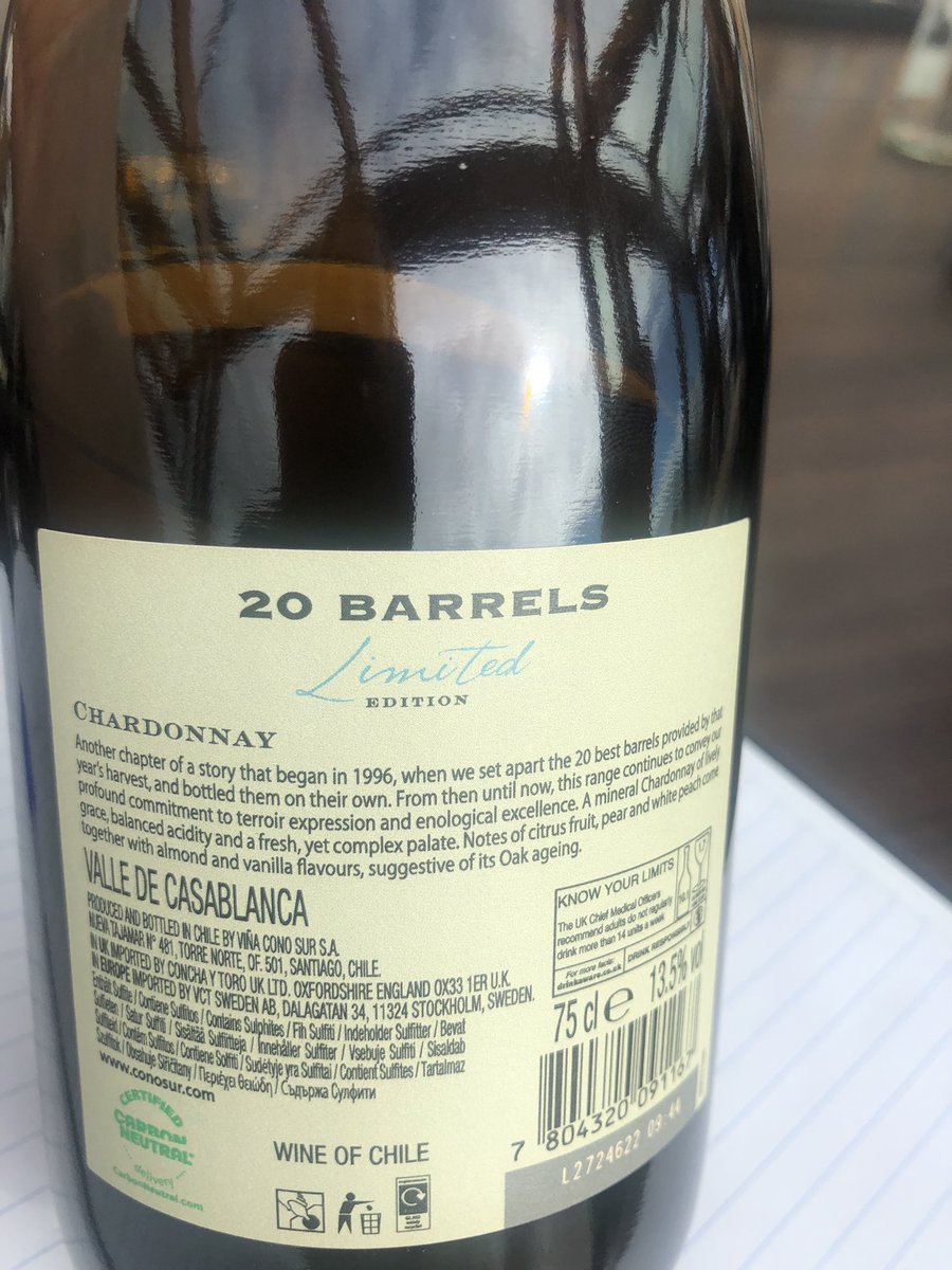Wine_Allies's tweet photo. If you thought Pinot Noir from Chile couldn’t rival the best from lauded sites elsewhere, time to revisit your views. Finesse, elegance, restraint the consistent thread through the @ConoSurWines premium range- low intervention &amp; truly sustainable wines. #BCorp #pinotnoir https://t.co/HD27W4pNun